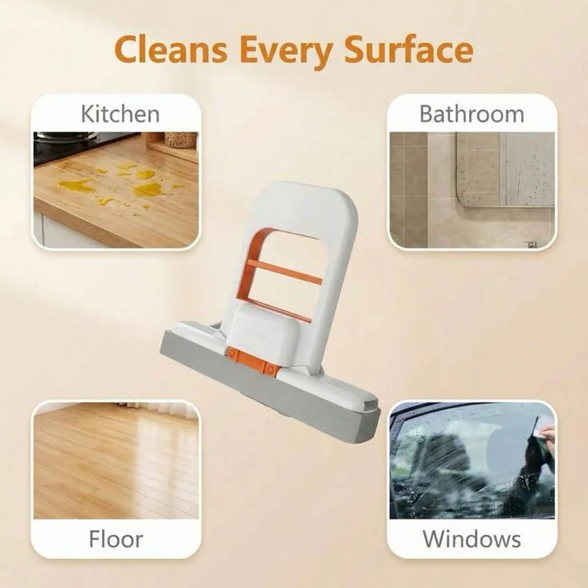 Mini Foldable Squeeze Mop