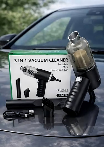 Mini Vac Pro | Portable 3-in-1 Cordless Vacuum Cleaner
